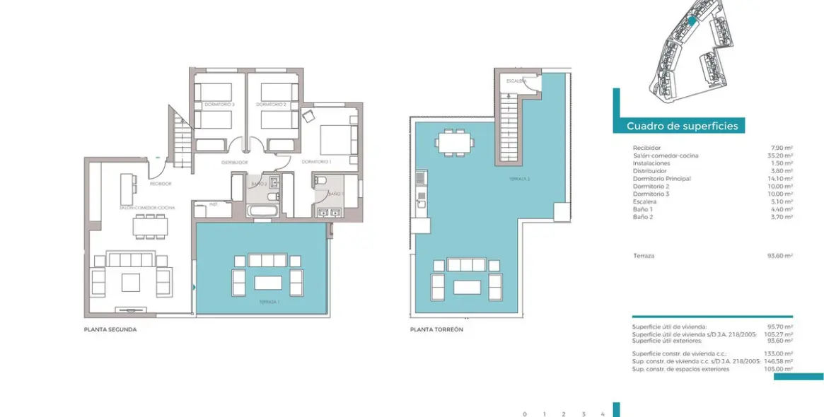 Sale of penthouse duplex in Bel Air 32