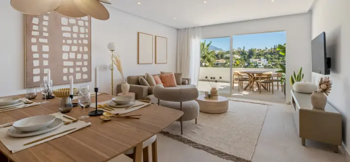 Short-term rent of middle floor apartment in La Quinta 1