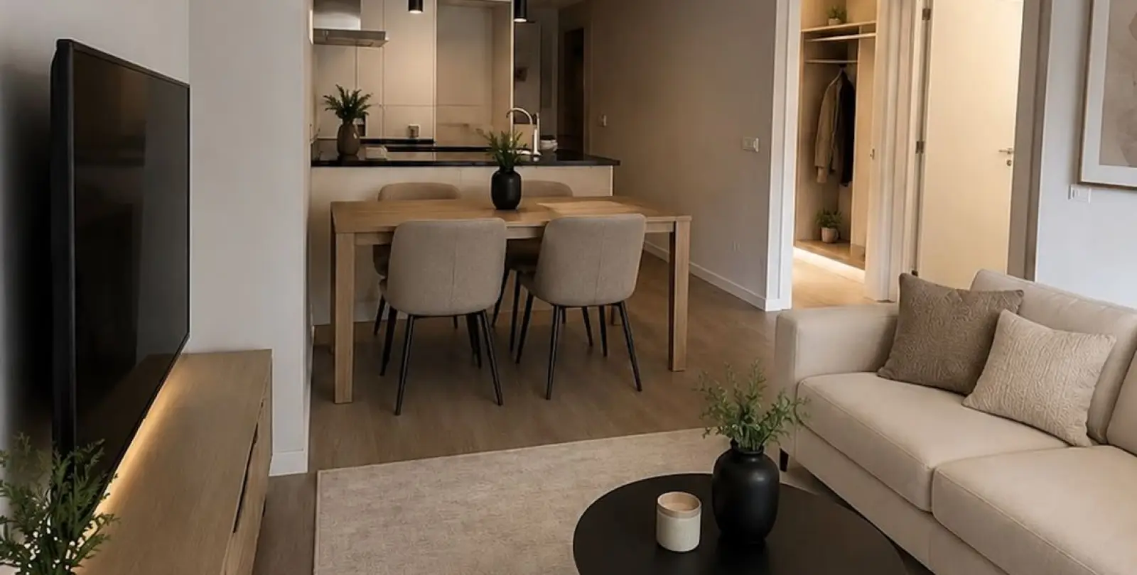 Sale of middle floor apartment in Las Lagunas 14