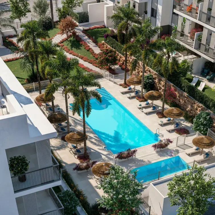 Venta de apartamento en planta media en Estepona