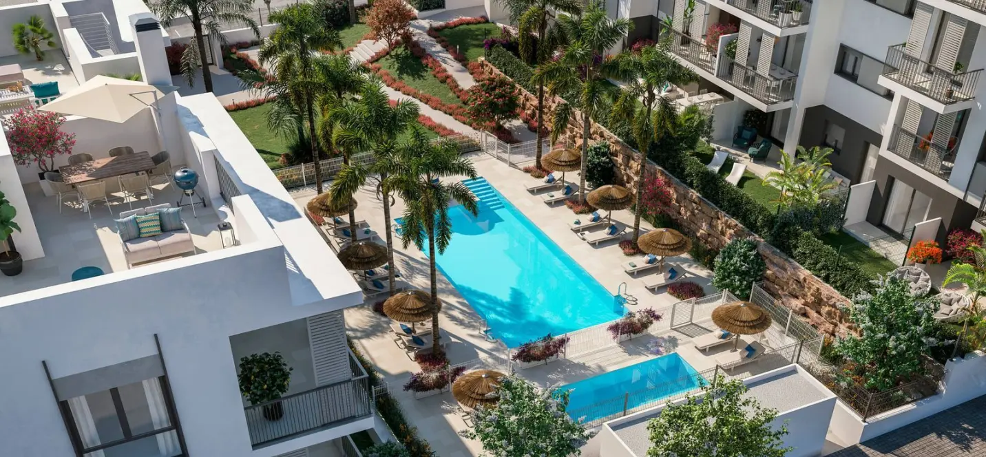 Venta de apartamento en planta media en Estepona 1