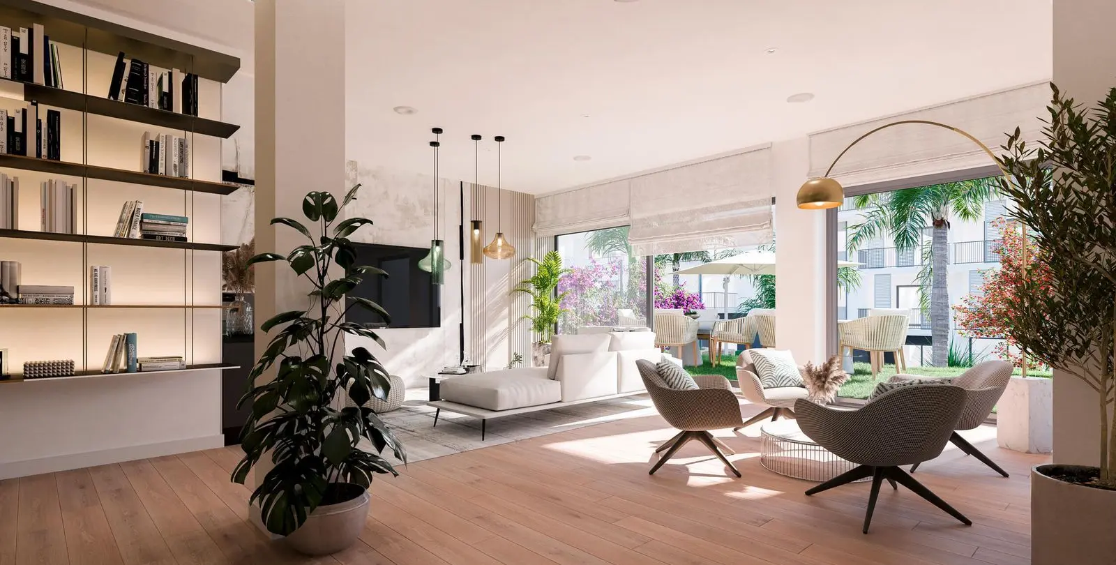 Продажа апартаментов на среднем этаже в Estepona 6
