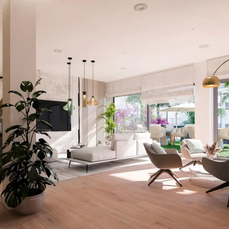 Venta de apartamento en planta media en Estepona