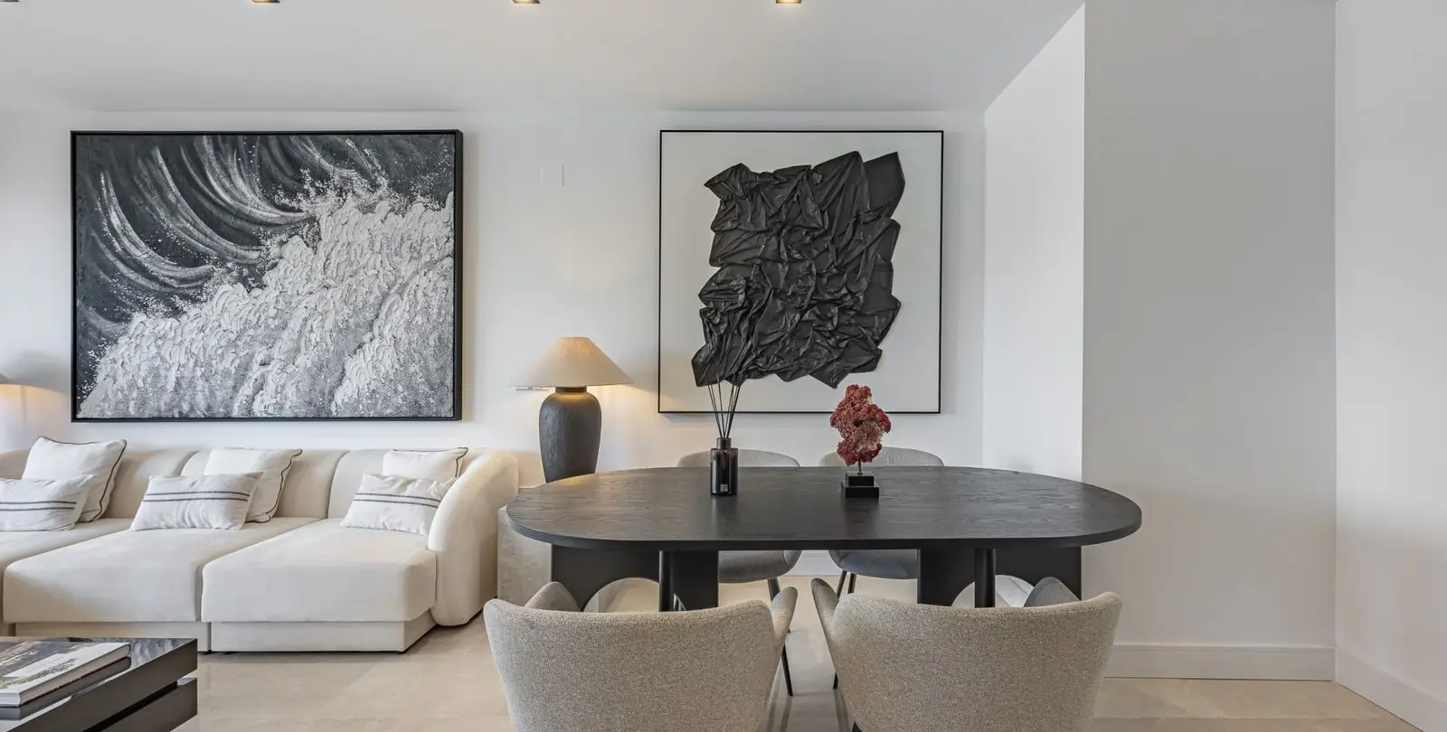 Venta de apartamento en planta media en The Golden Mile 7