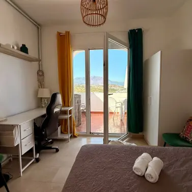 Short-term rent of studio in Manilva