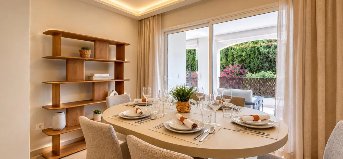 Long-term rent of middle floor apartment in Nueva Andalucía 1