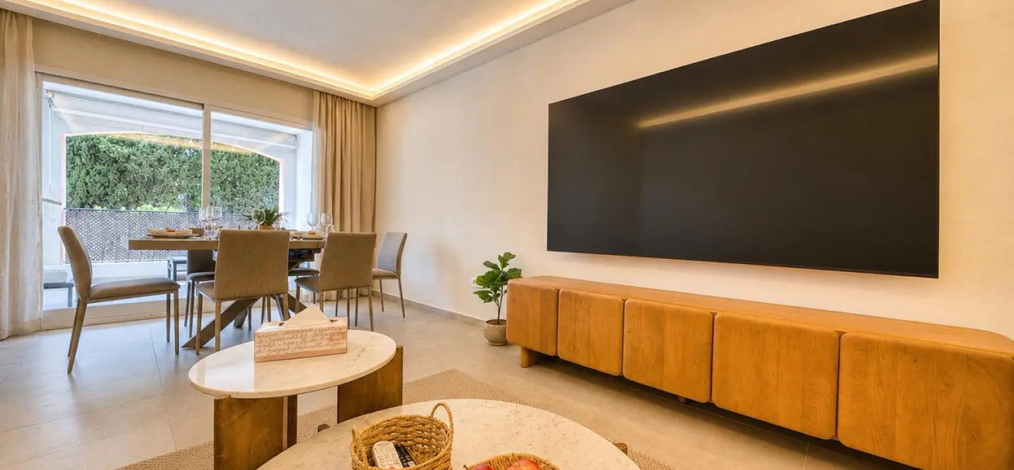 Long-term rent of middle floor apartment in Nueva Andalucía 0