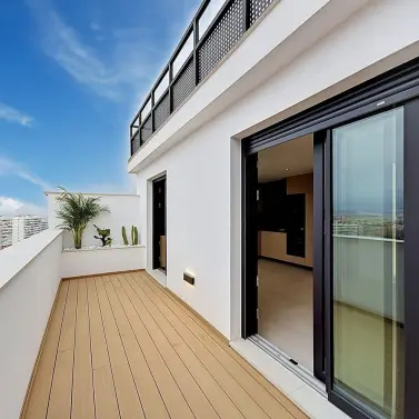 Продажа двухуровневого пентхауса в Málaga Centro