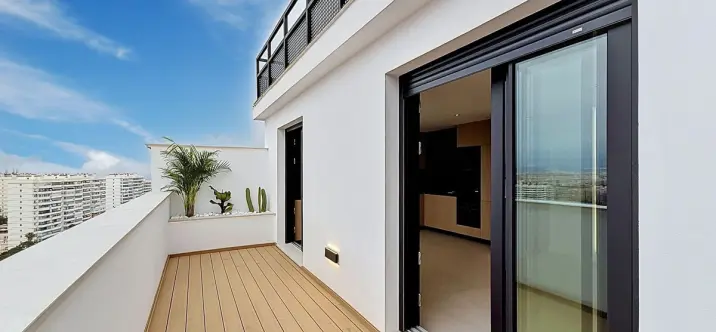 Продажа двухуровневого пентхауса в Málaga Centro 1