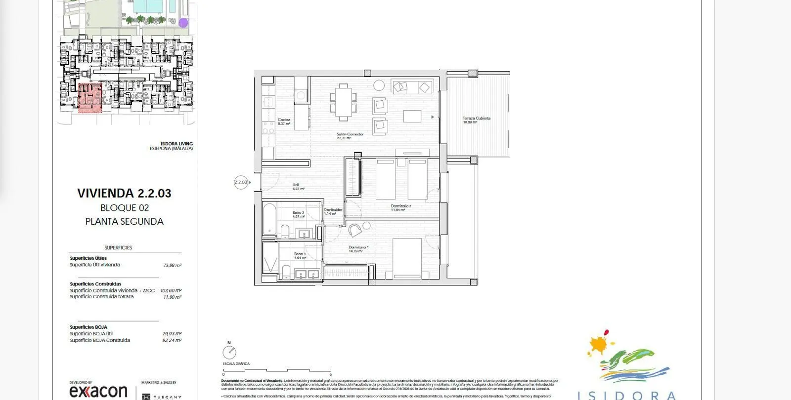 Sale of middle floor apartment in Estepona 21