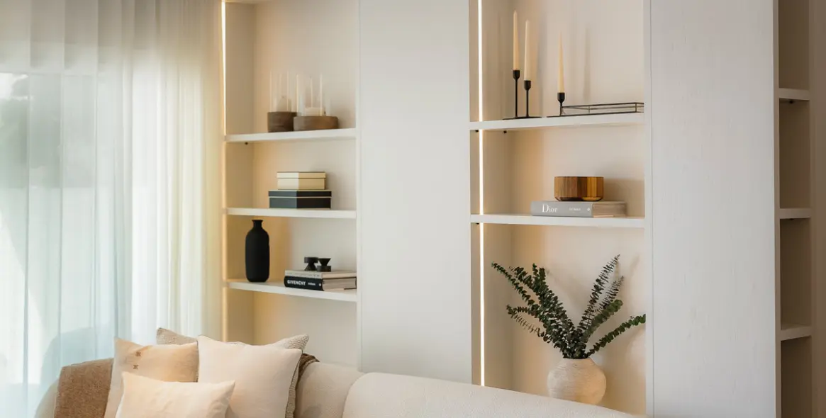Venta de apartamento en planta media en The Golden Mile 14