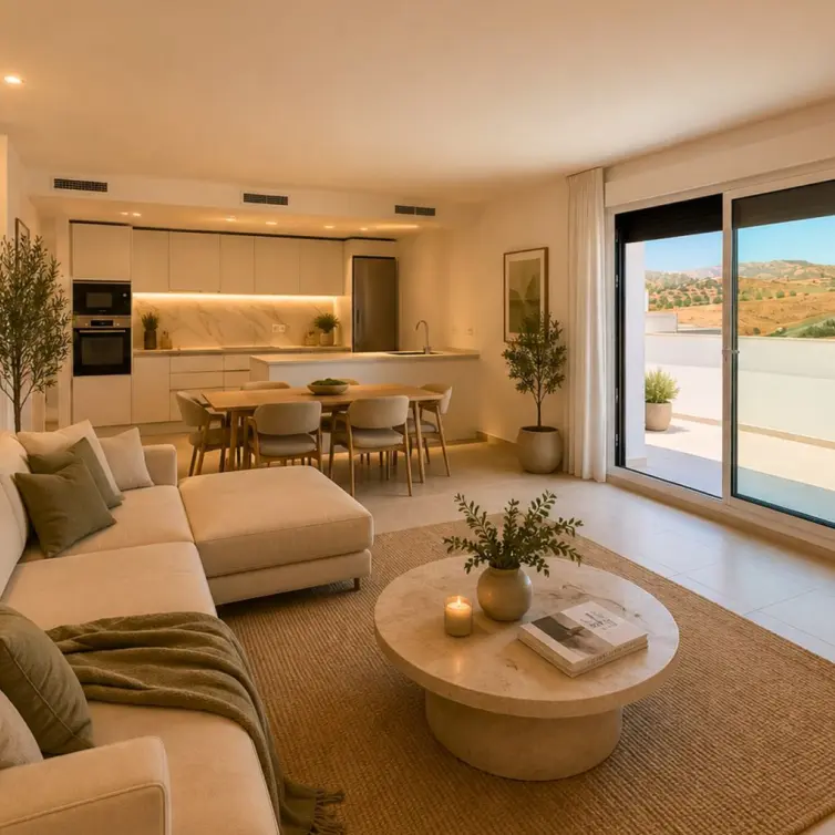 Sale of penthouse in La Cala de Mijas