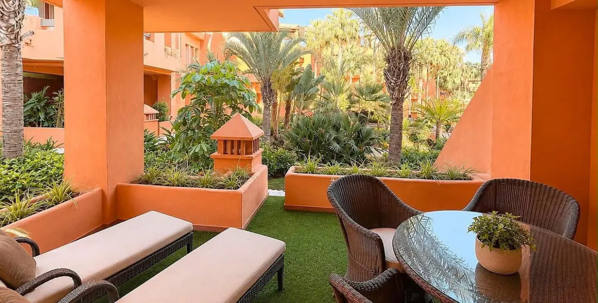 Short-term rent of ground floor apartment in San Pedro de Alcántara 22