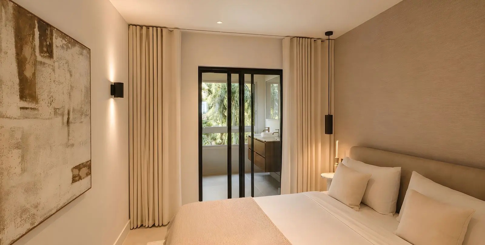 Venta de apartamento en planta media en La Quinta 12