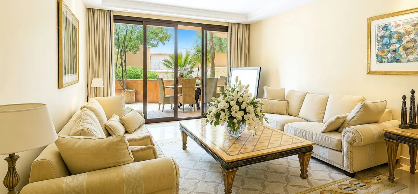 Sale of middle floor apartment in New Golden Mile 4