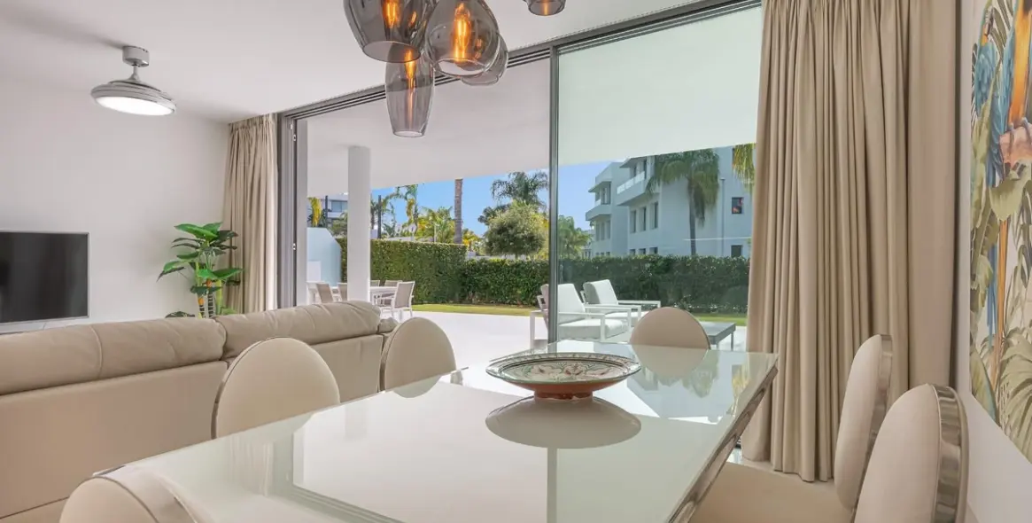 Short-term rent of ground floor apartment in Estepona 9