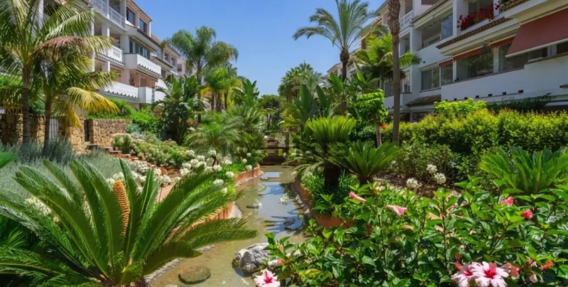 Venta de apartamento en planta media en Marbella 22
