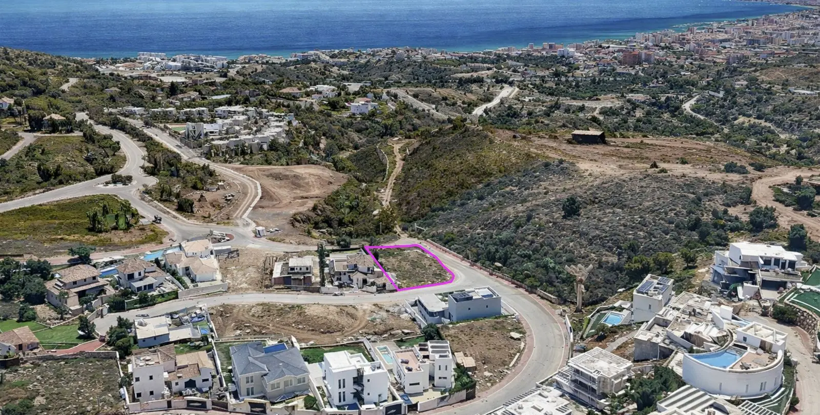 Venta de parcela residencial en Mijas 1