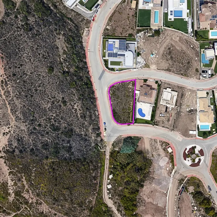 Venta de parcela residencial en Mijas