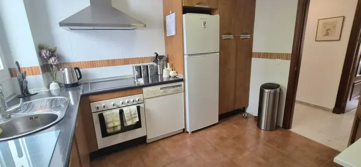 Venta de apartamento en planta media en Alhaurin Golf 3