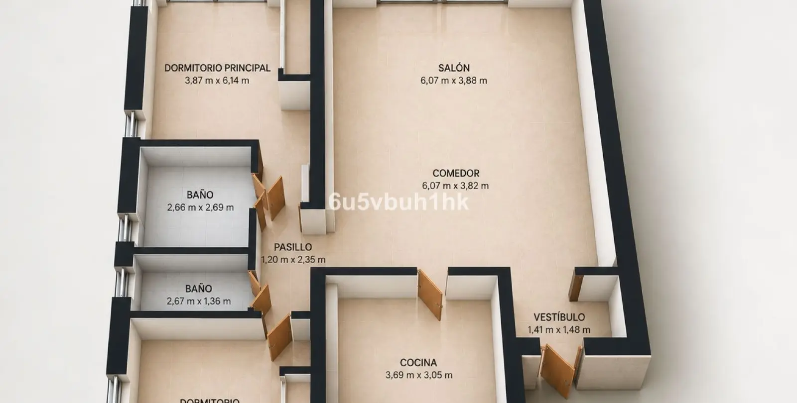 Sale of middle floor apartment in Calahonda 27
