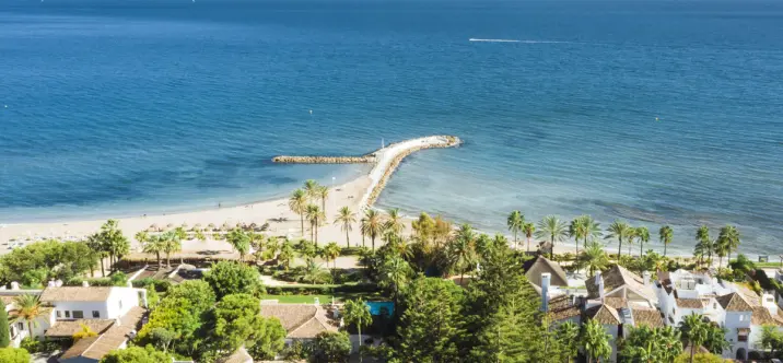 Venta de apartamento en planta media en The Golden Mile 0