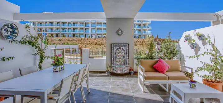 Продажа апартаментов на первом этаже в La Cala de Mijas 0