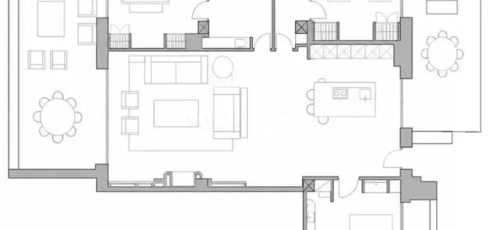 Venta de apartamento en planta media en The Golden Mile 2