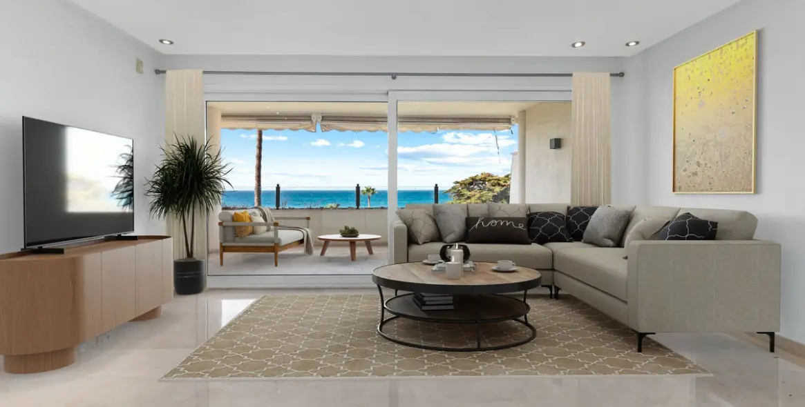 Long-term rent of middle floor apartment in New Golden Mile 12