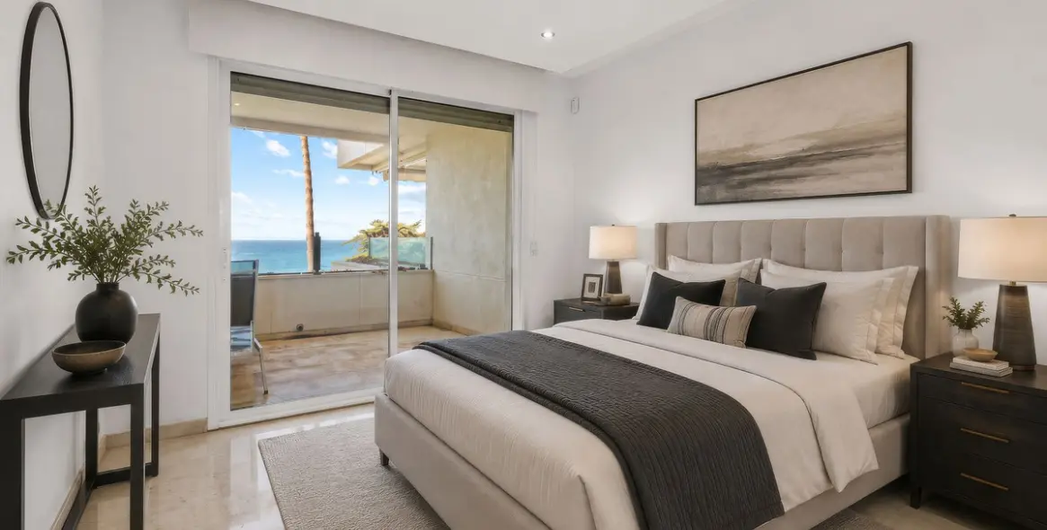 Long-term rent of middle floor apartment in New Golden Mile 36