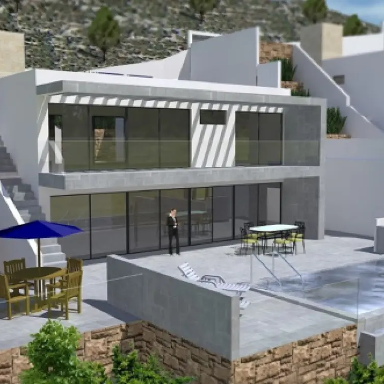 Venta de villa independiente en Cómpeta