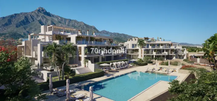 Продажа апартаментов на среднем этаже в Marbella 0