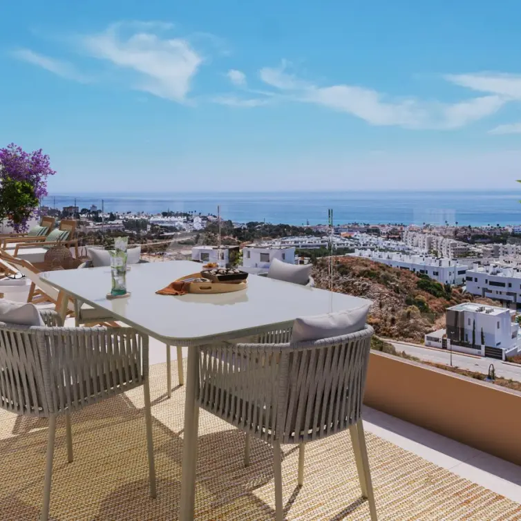 Продажа апартаментов на первом этаже в La Cala de Mijas