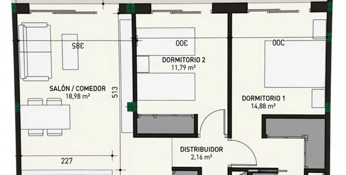 Venta de apartamento en planta media en San Pedro de Alcántara 15