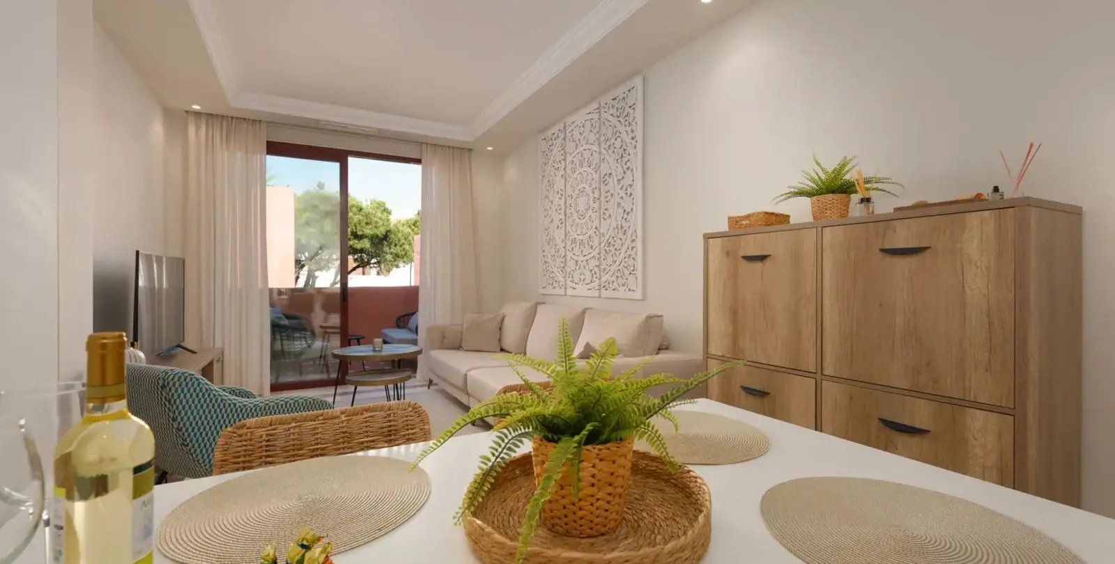 Venta de apartamento en planta media en Elviria 9