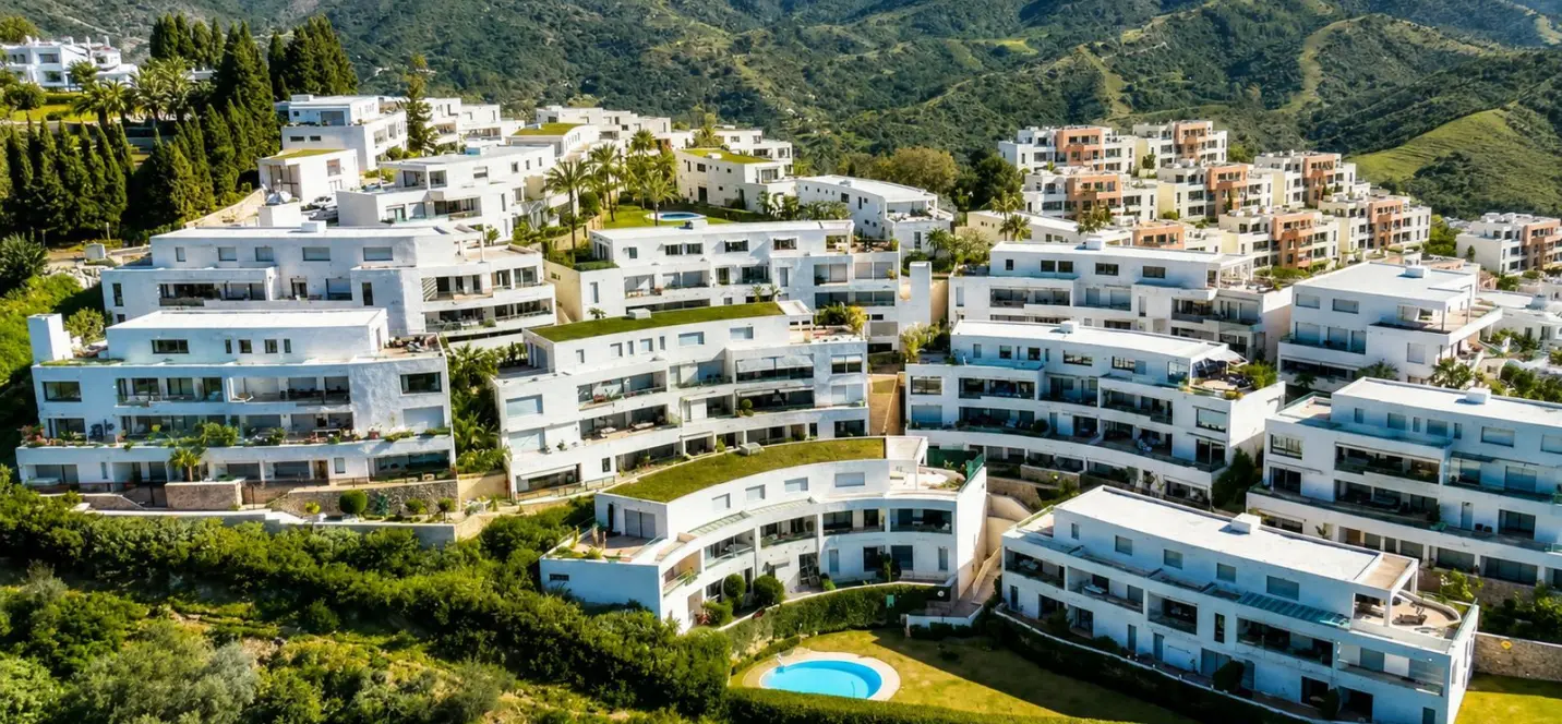 Venta de apartamento en planta media en Altos de los Monteros 0