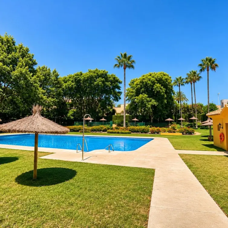 Sale of middle floor apartment in Estepona