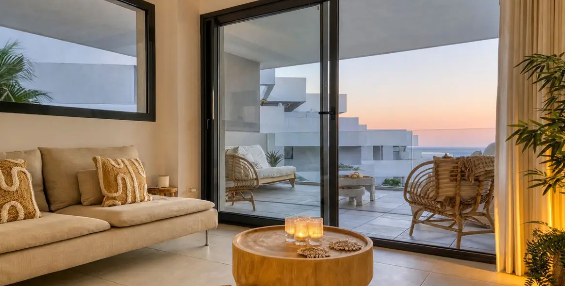 Venta de apartamento en planta media en La Duquesa 51