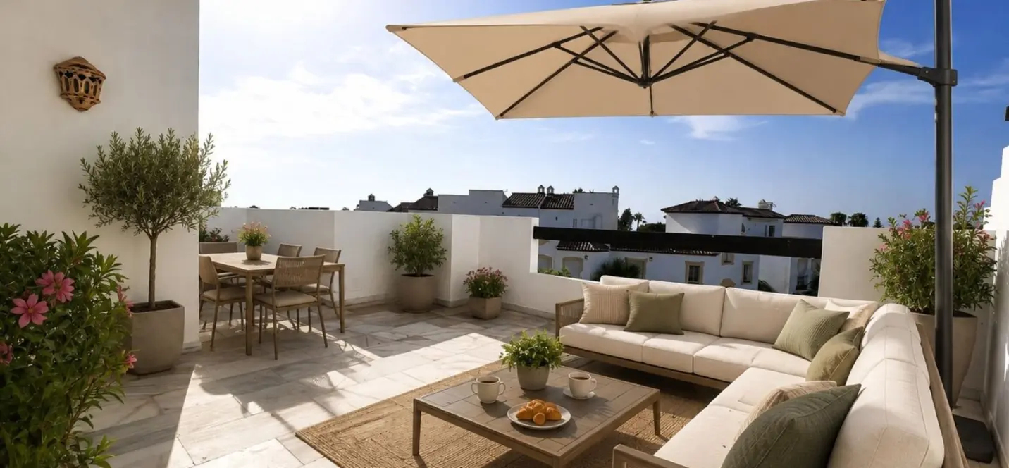 Sale of middle floor apartment in Estepona 2