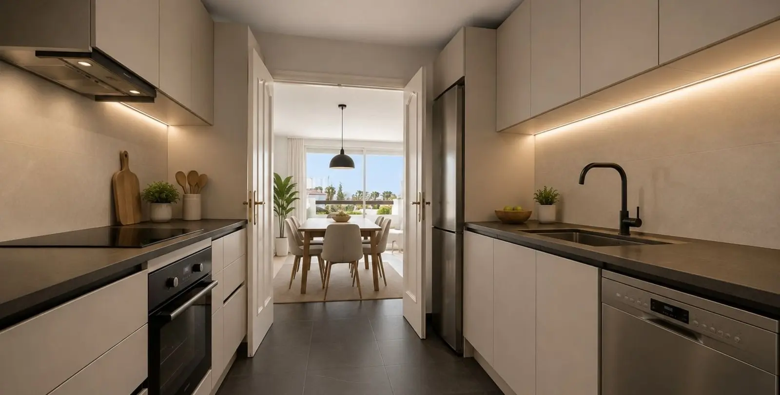 Продажа апартаментов на среднем этаже в Estepona 11