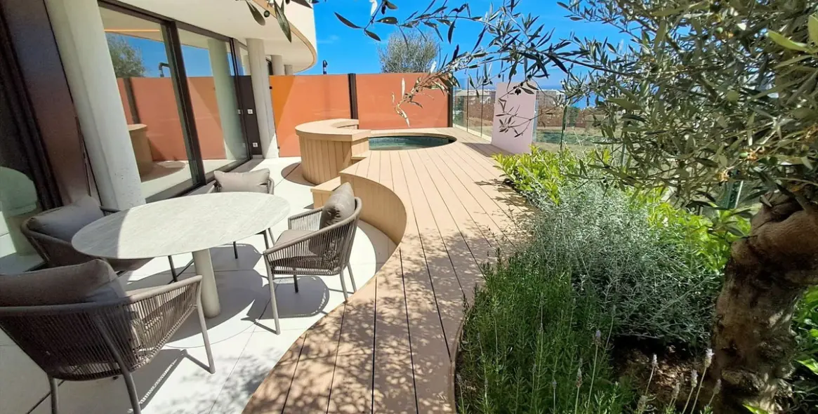 Venta de apartamento en planta media en Higueron 24