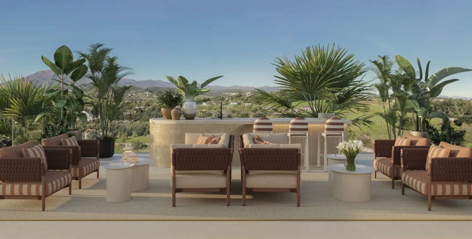 Продажа апартаментов на среднем этаже в Estepona 11