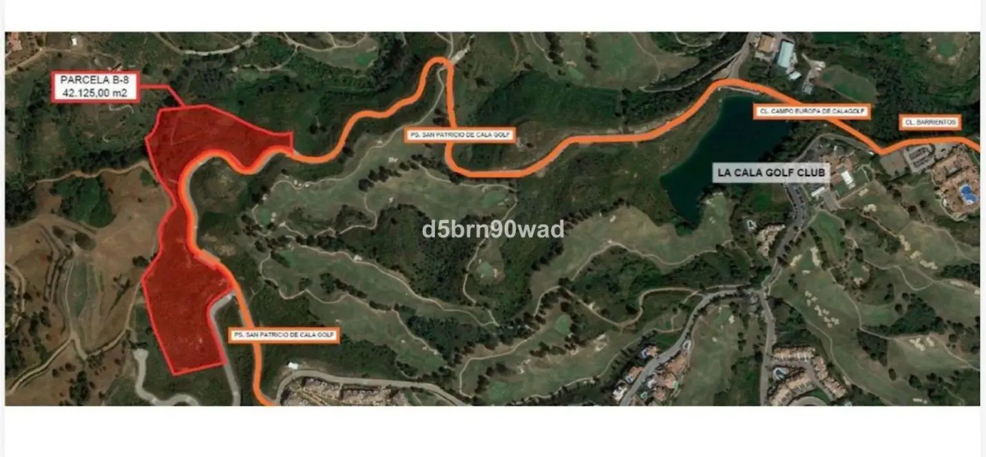 Sale of residential plot in Mijas Golf 1