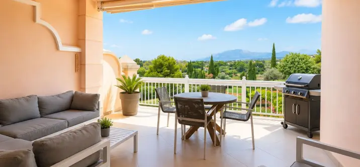 Venta de apartamento en planta media en Los Flamingos 2