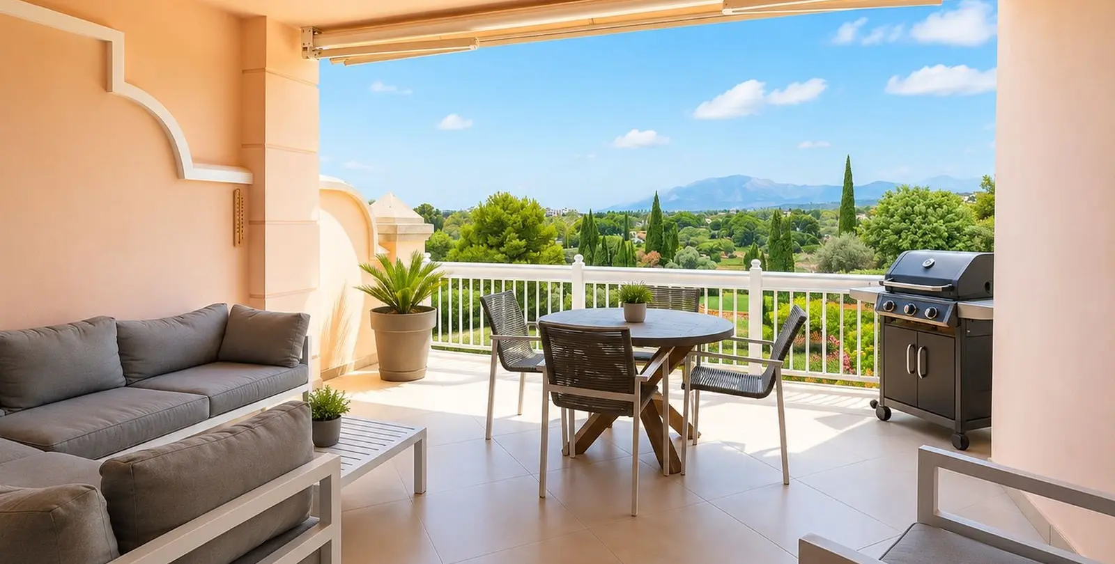 Venta de apartamento en planta media en Los Flamingos 3