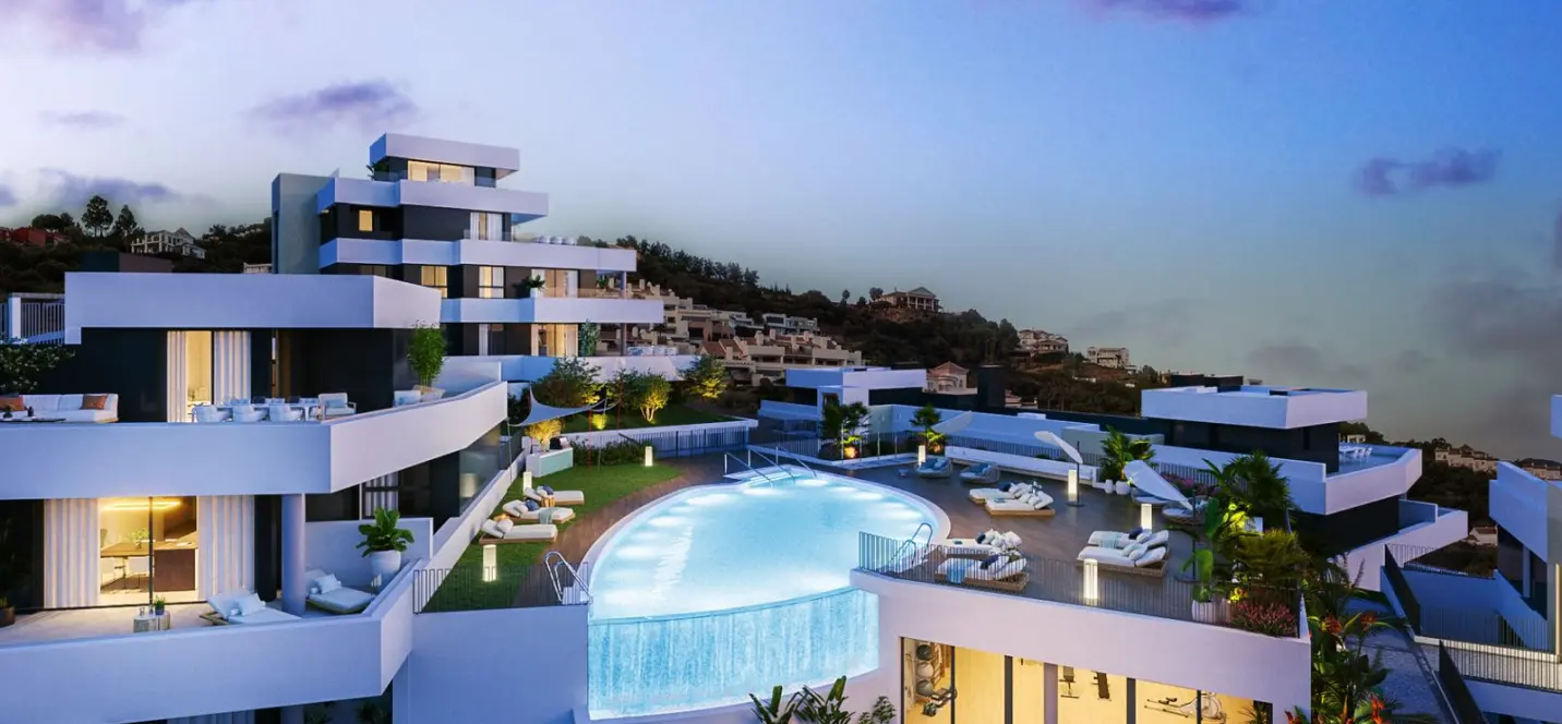 Venta de apartamento en planta media en Altos de los Monteros 4
