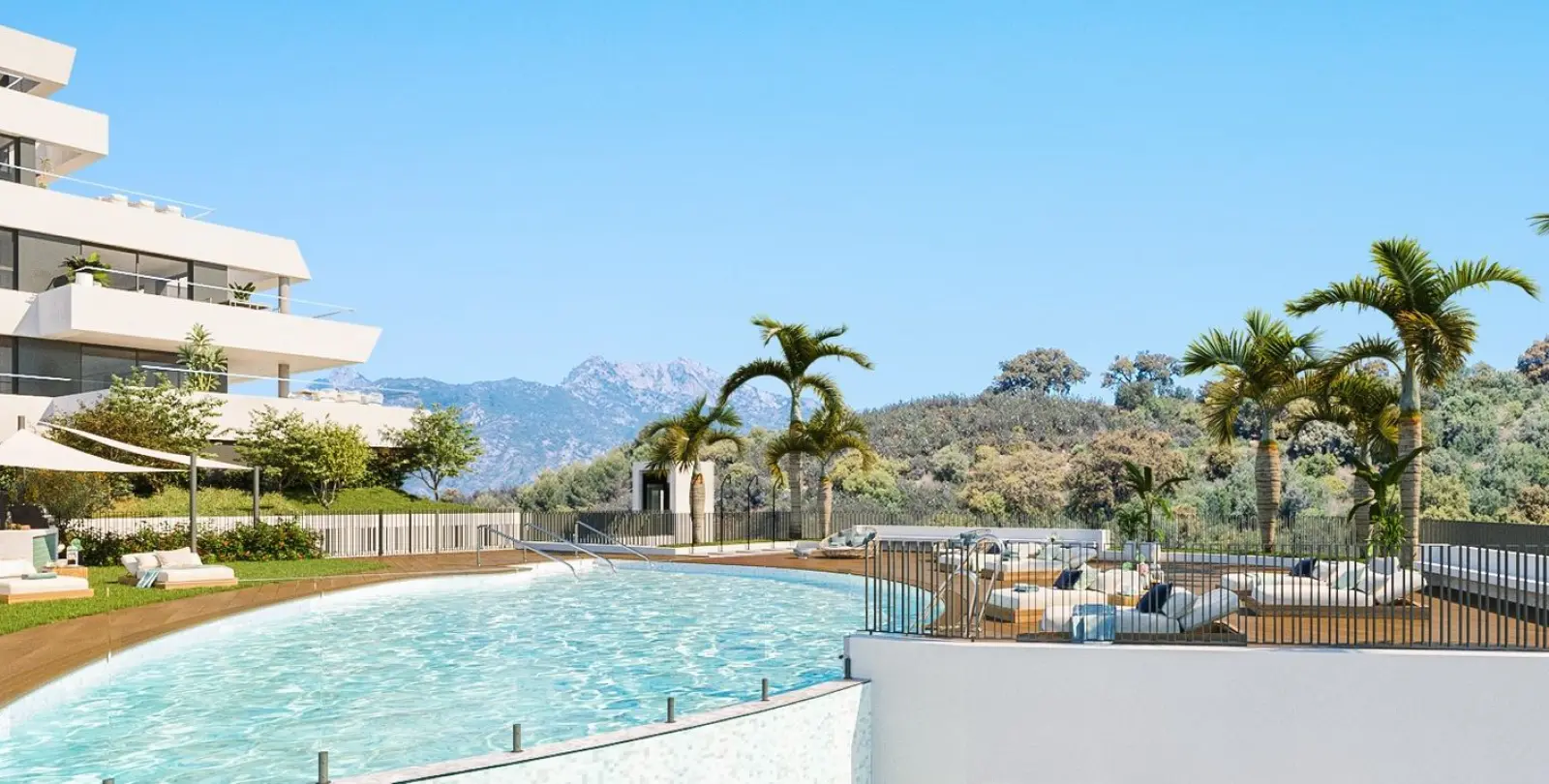 Venta de apartamento en planta media en Altos de los Monteros 7