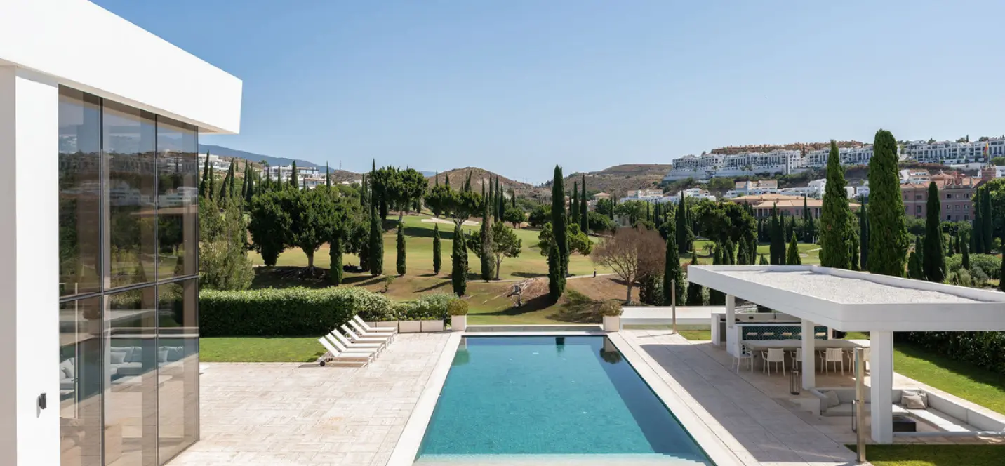 Short-term rent of detached villa in Los Flamingos 1