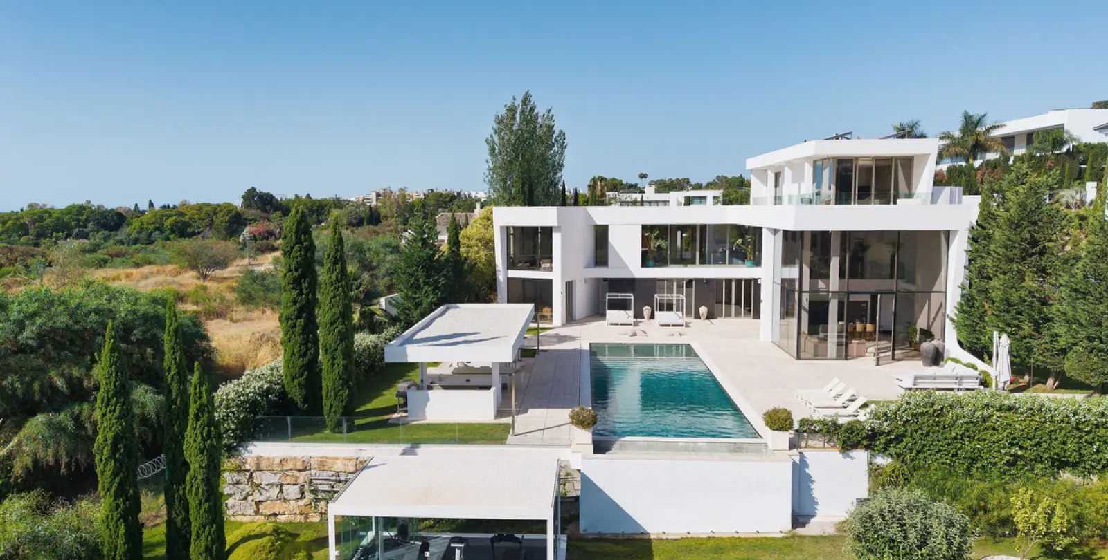 Short-term rent of detached villa in Los Flamingos 65