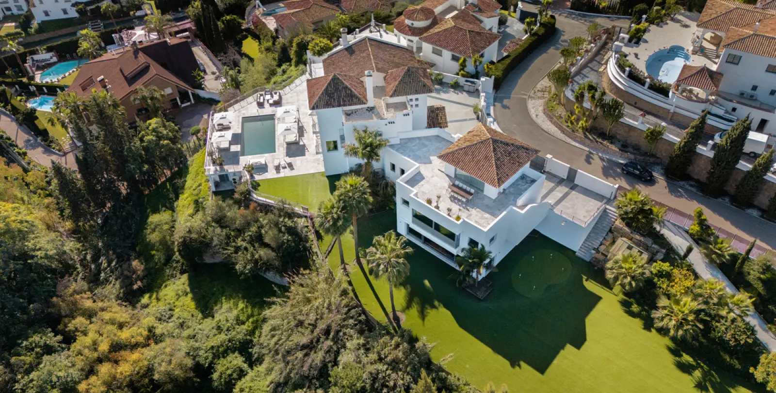 Long-term rent of detached villa in Benahavís 44